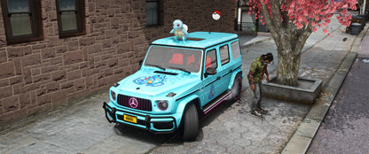Mercedes-Benz G63 AMG Squirtle Edition | Poke Bulds