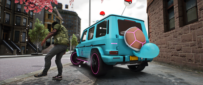 Mercedes-Benz G63 AMG Squirtle Edition | Poke Bulds