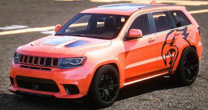 (Debadged) JEEP Trackhawk “Savage” (4 Liveries) | Mopar Mak