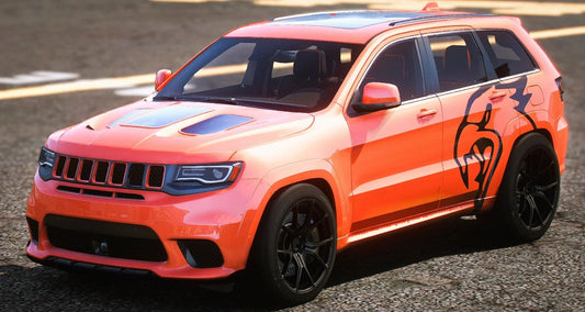 (Debadged) JEEP Trackhawk “Savage” (4 Liveries) | Mopar Mak