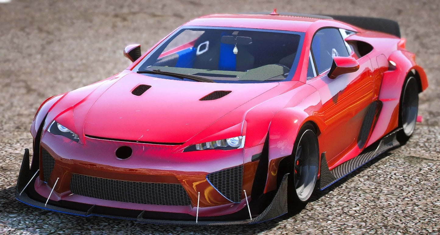 (Debadged) Lexus LFA Nürburgring | DesGar