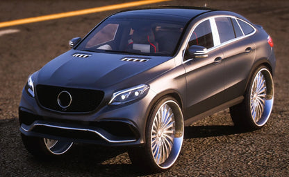 (Debadged) Mercedes Benz GLE On 34's Forgiato Autonomo-L Wheels | Dixi´s | Tuned