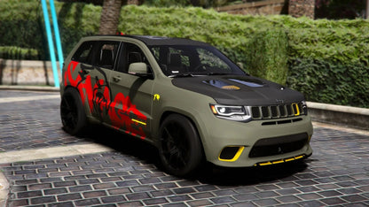 JEEP Trackhawk “Savage” (4 Liveries) | Mopar Mak