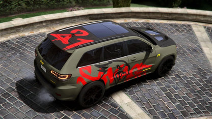 JEEP Trackhawk “Savage” (4 Liveries) | Mopar Mak