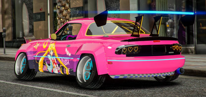 Mazda Miata MX 5 Sailor Moon Livery & Animated Lights | Gamer´s Cafe