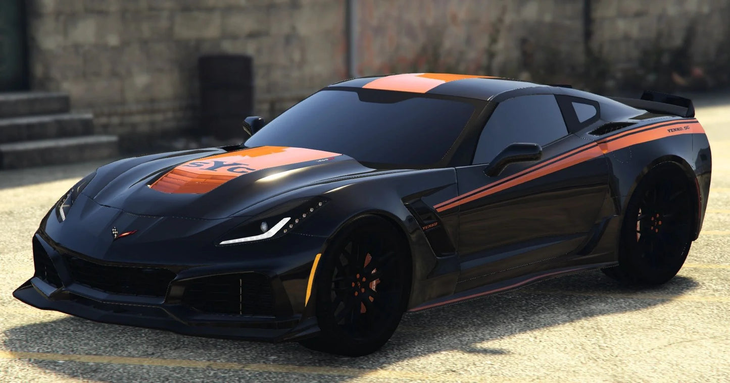 Unmarked PD Custom 2023 Chevrolet Corvette C7 ZR1 1000HP Yenko Performance | Tony´s Custom