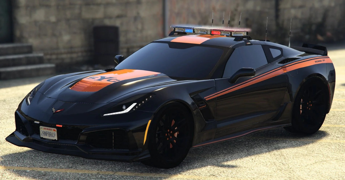 Unmarked PD Custom 2023 Chevrolet Corvette C7 ZR1 1000HP Yenko Performance | Tony´s Custom