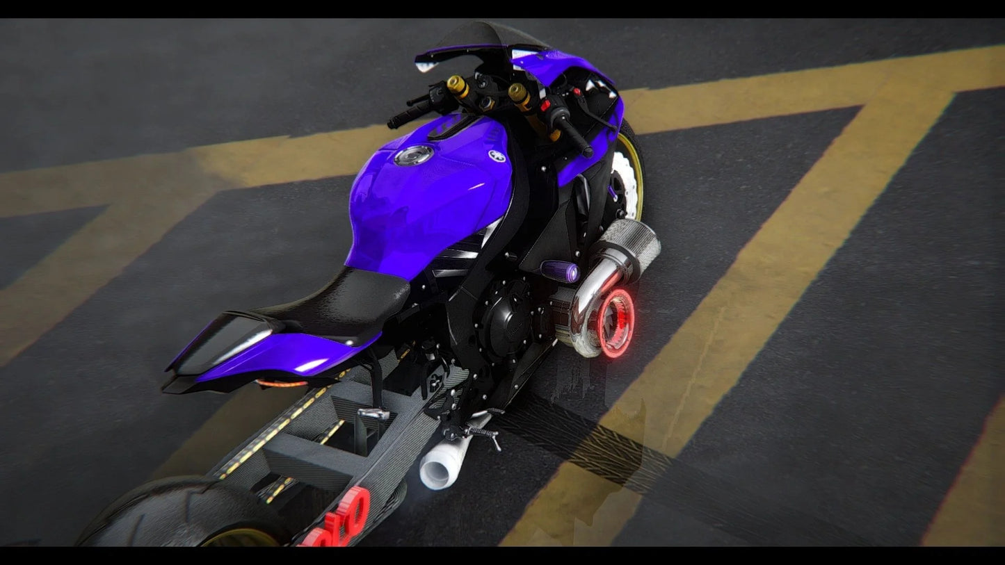 Yamaha R1 Drag Turbo Custom | Lito Customs