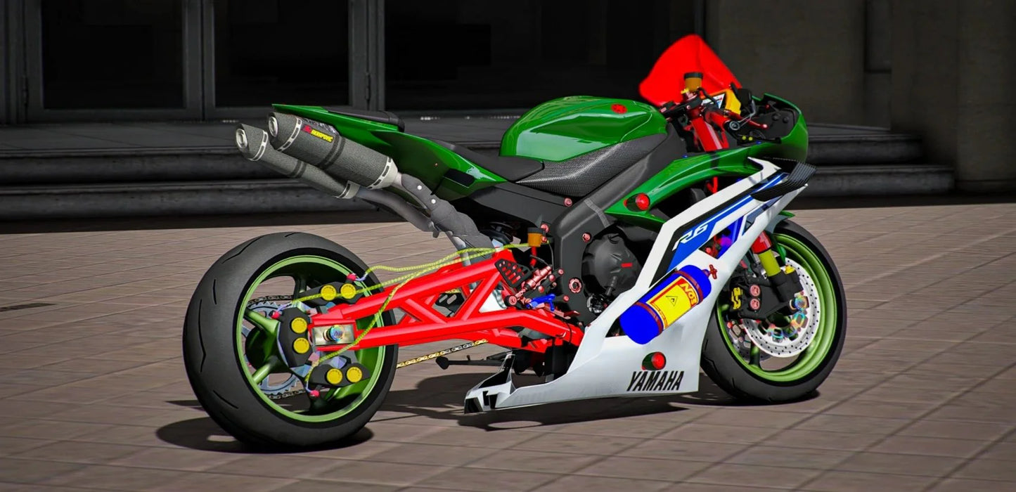 Yamaha R6 Drag Glow | Elite Shifters