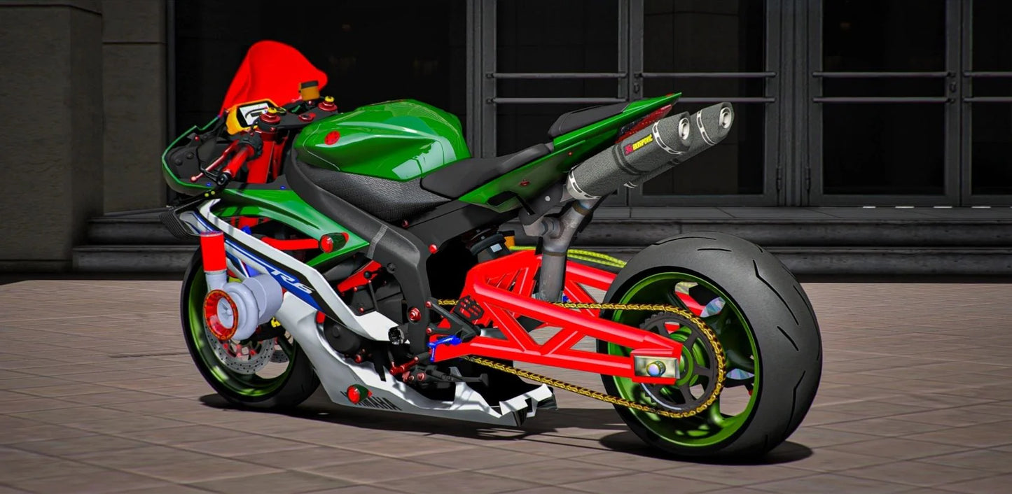 Yamaha R6 Drag Glow | Elite Shifters