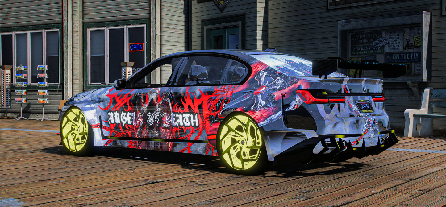 BMW B7 Alpina Angels of Death [Dinamic Lights] | VelVox