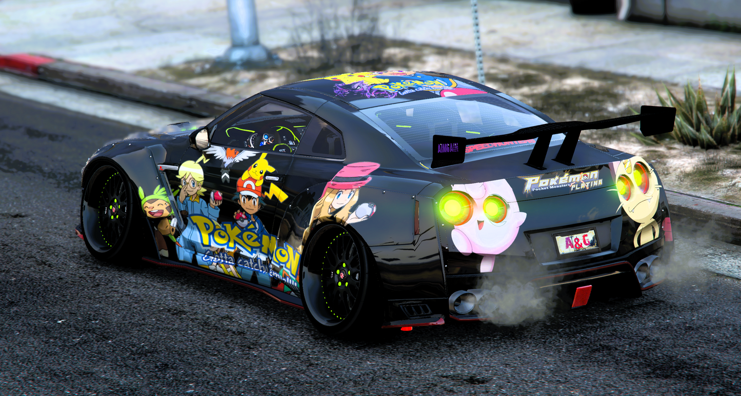Nissan GTR R35 Aimgain Pokémon Edition | AG Team