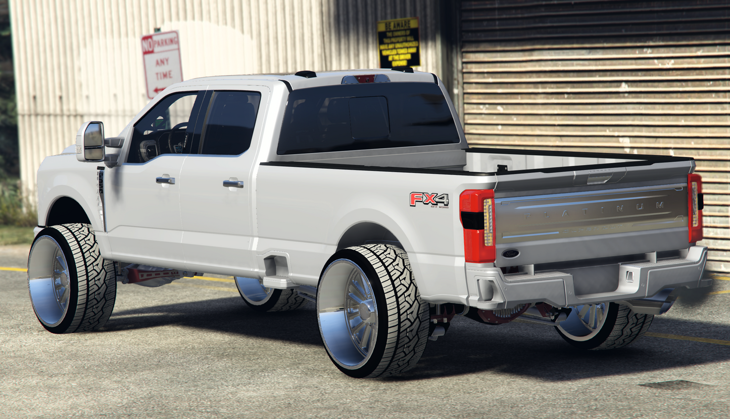 Ford Super Duty Platinum Ghost | AJS
