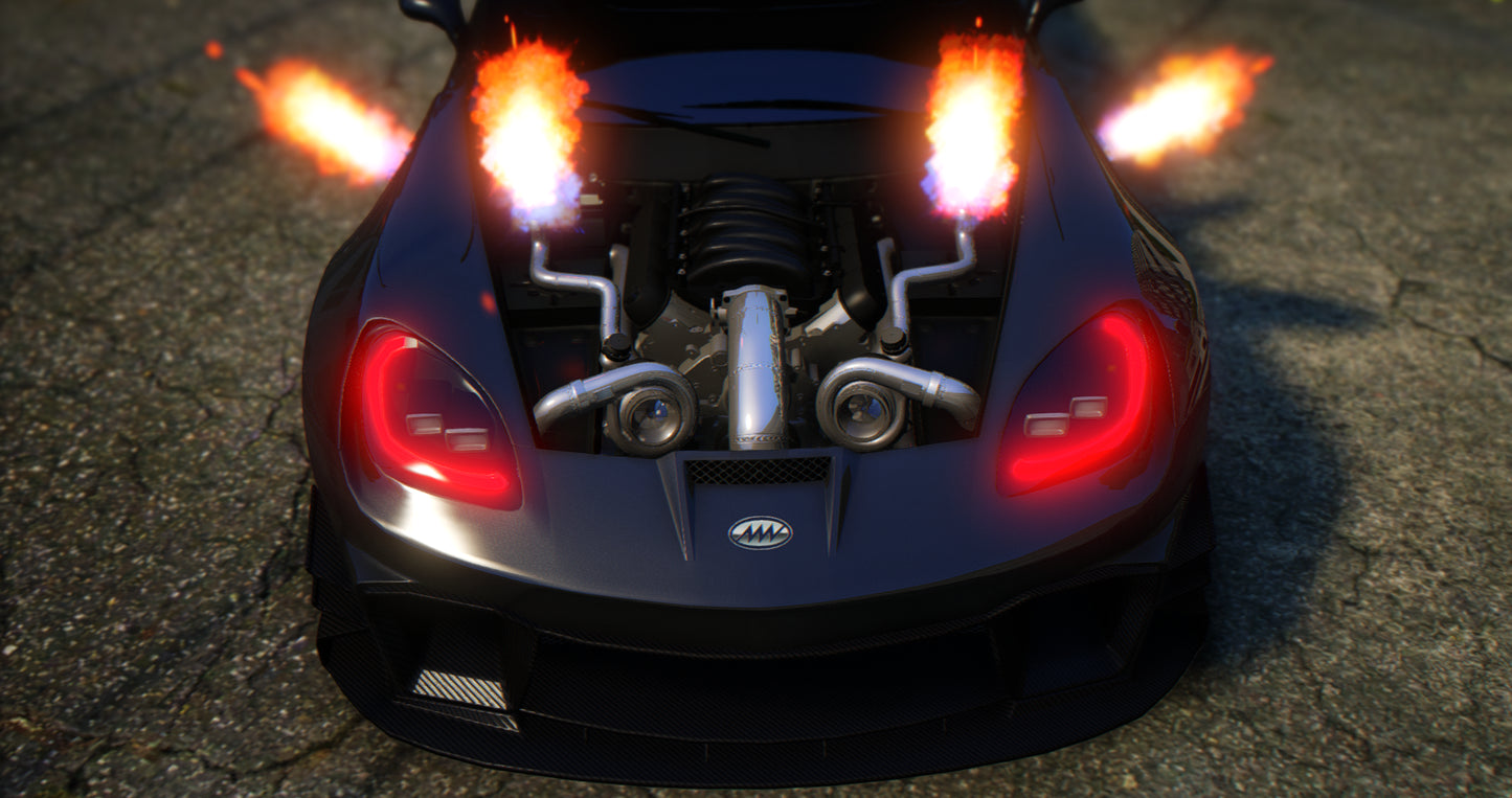 (Debadged LF) Coquette D5 Widebody Twin Turbo | AM