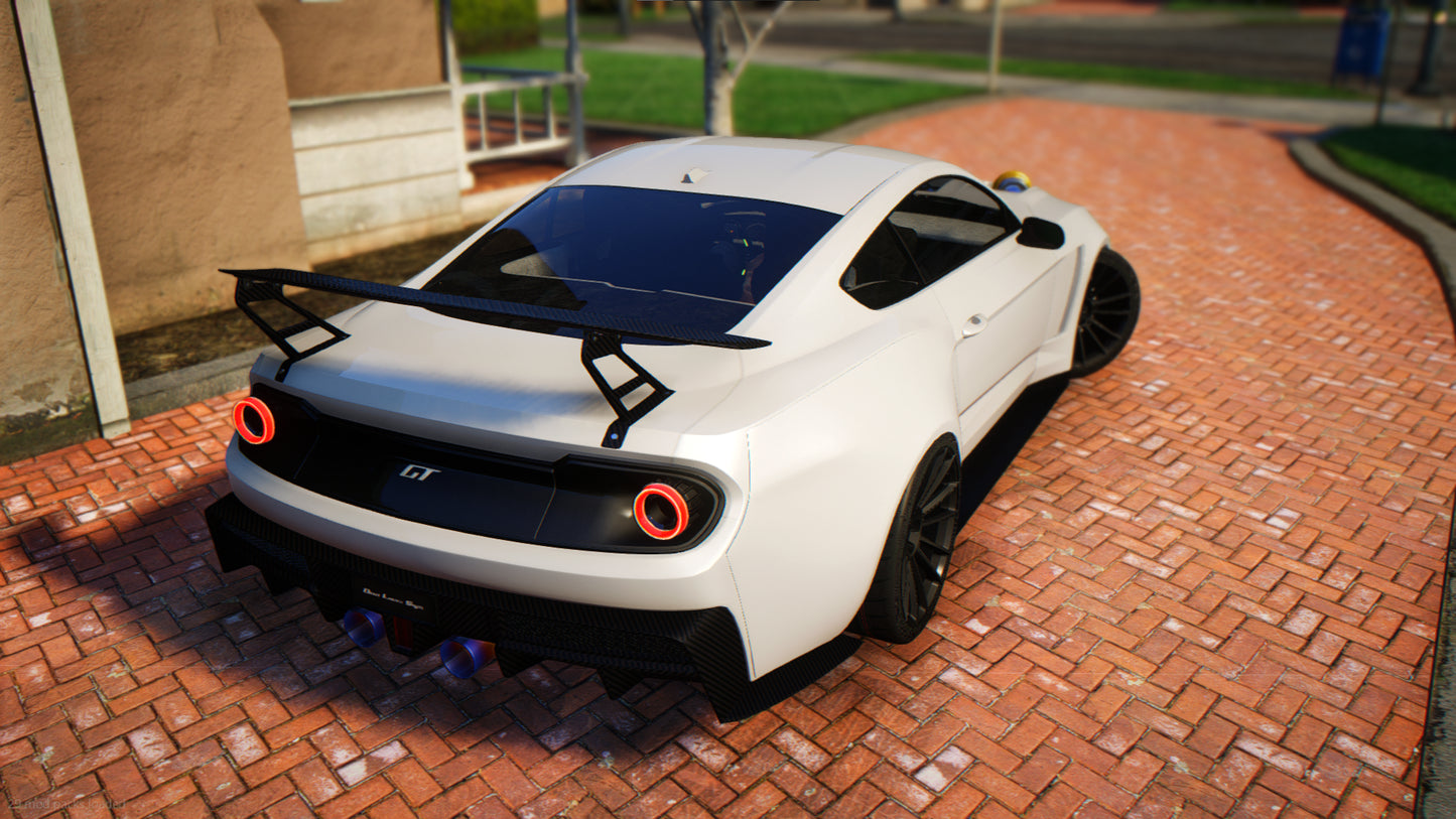 (Debadged LF) Vapid Dominator GT Widebody Twin Turbo | AM