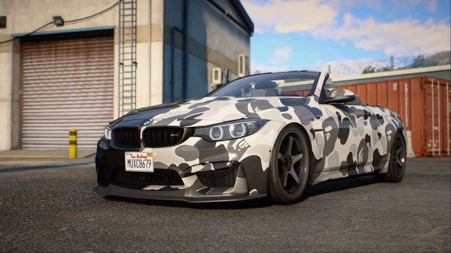 2014 BMW M4 F82 Convertible [Animation Roof] [190+ Tunings Part + 21 Liveries] | ElioMinati