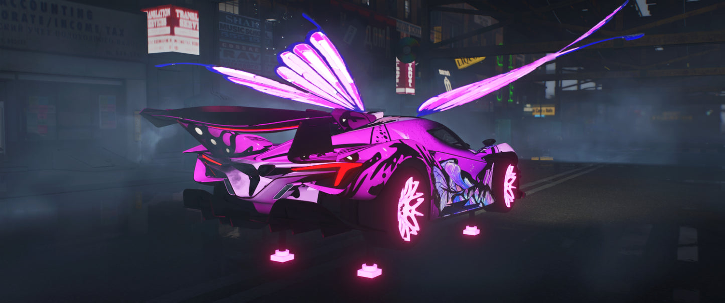 APOLLO BUTTERFLY [Dinamic Lights] | CNVIC