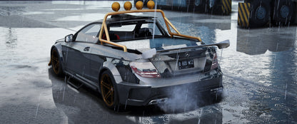 Mercedes C63 Pickup | Bleed