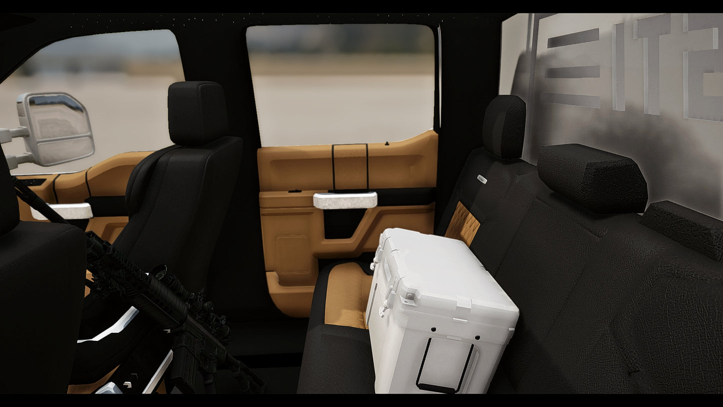 Ford F-450 Platinum Lifted Reserve Dually Service Truck | Chuckk Customs