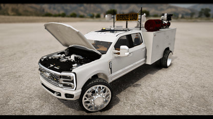 Ford F-450 Platinum Lifted Reserve Dually Service Truck | Chuckk Customs