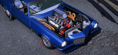 Chevy Camaro Drag Darkensplit | MehMat