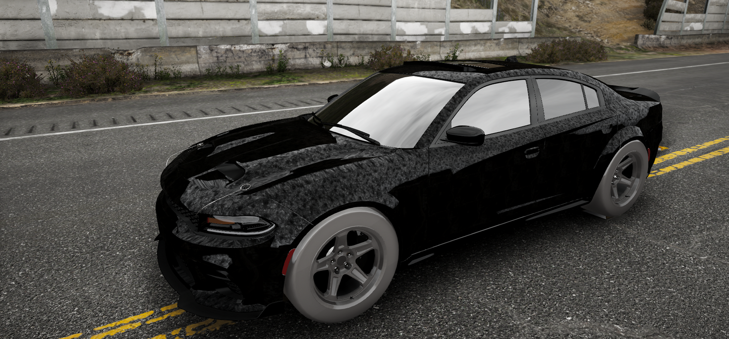 (Debadged) 2023 Dodge Charger Hellcat Redeye Super Stock 1000HP Hennessey Performance Edition (Animated Sunroof) Bulletproof | 4K Customs