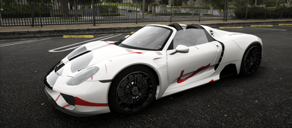 (Debadged) Porsche 918 Spider (5 Liveries) | Exil Customs