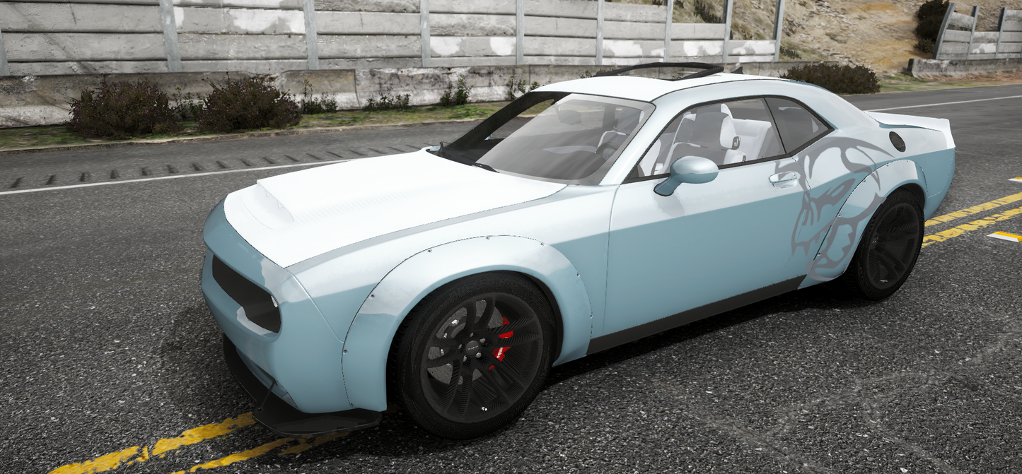 (Debadged) Dodge Challenger Ghoul Haos | Pers
