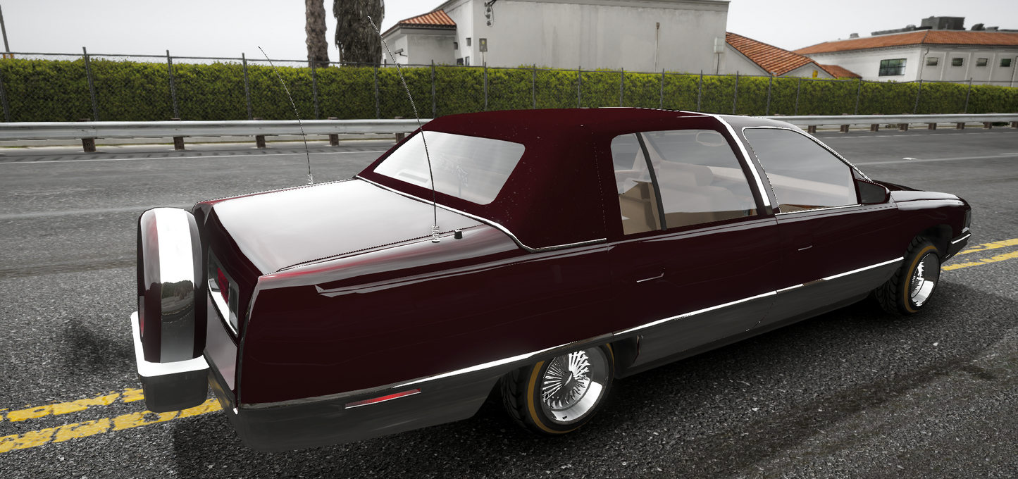 (Debadged) Cadillac Deville Lowrider | Crazy Customs