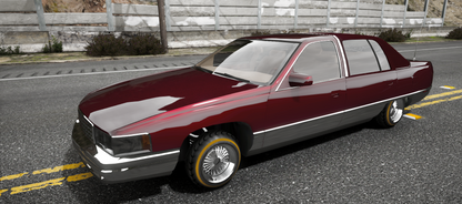 (Debadged) Cadillac Deville Lowrider | Crazy Customs