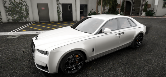 (Debadged) 2025 Rolls Royce Ghost Black Badge (Animated Spirit Of Ecstasy) | OYC