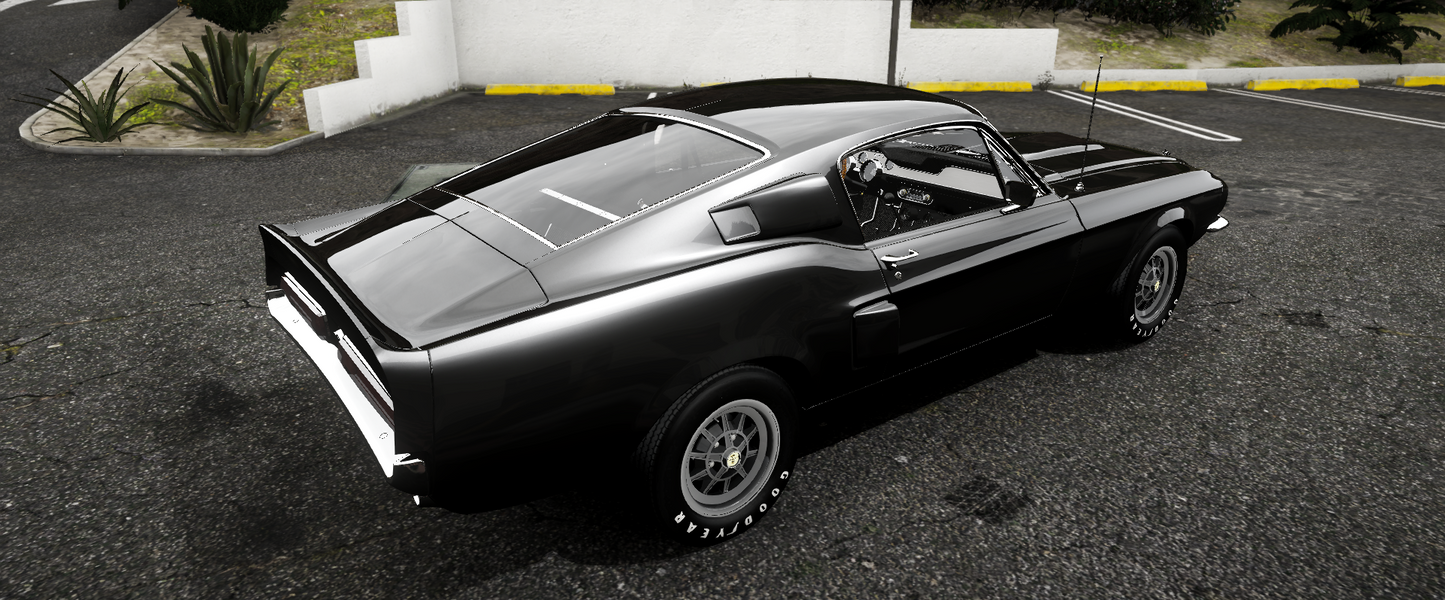 (Debadged) Shelby GT500 1967 | IKX3