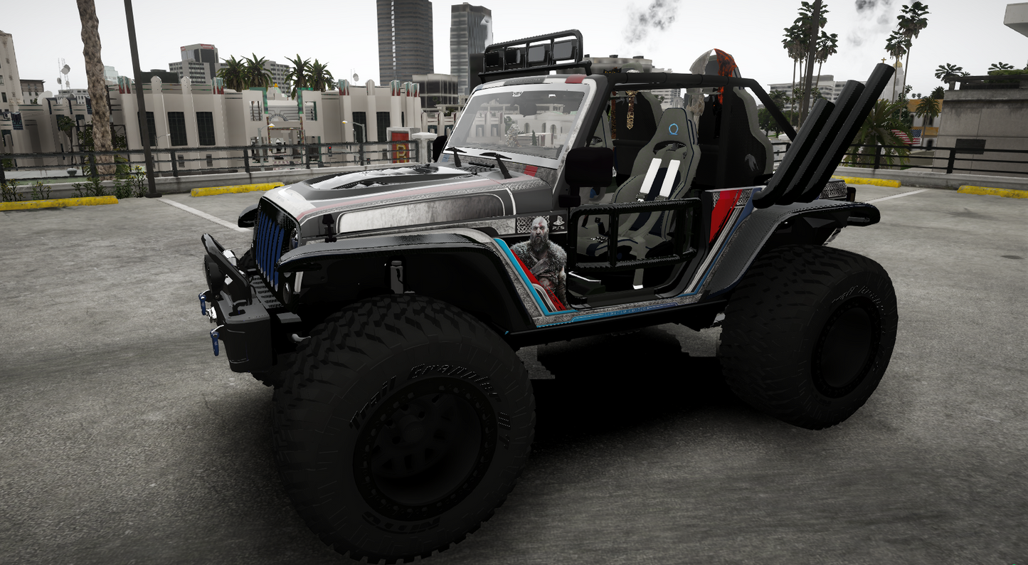 (Debadged) Jeep Trailcat God of War | Port Baek