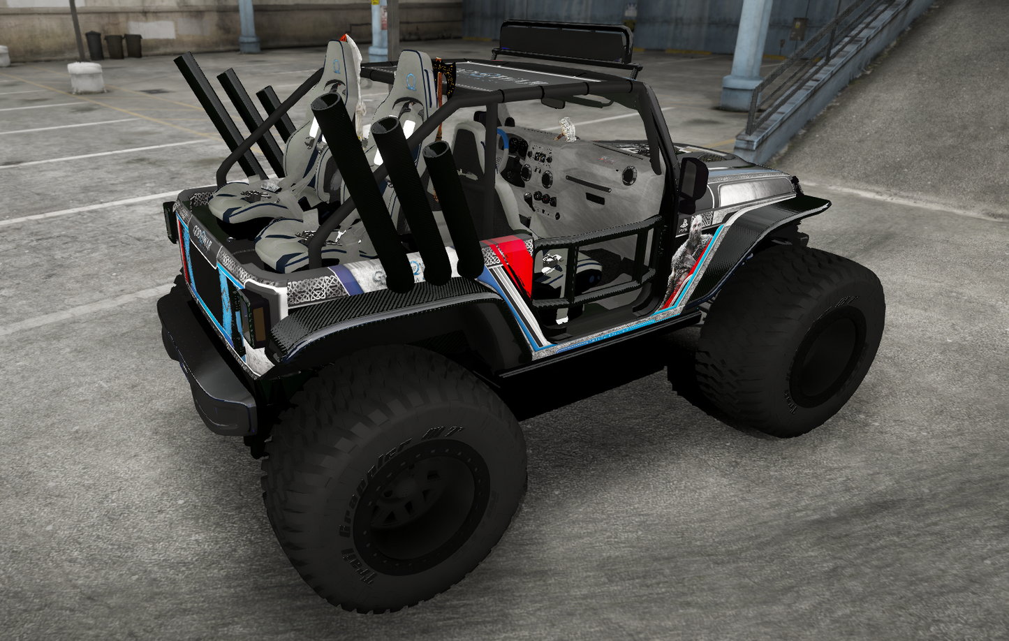 (Debadged) Jeep Trailcat God of War | Port Baek