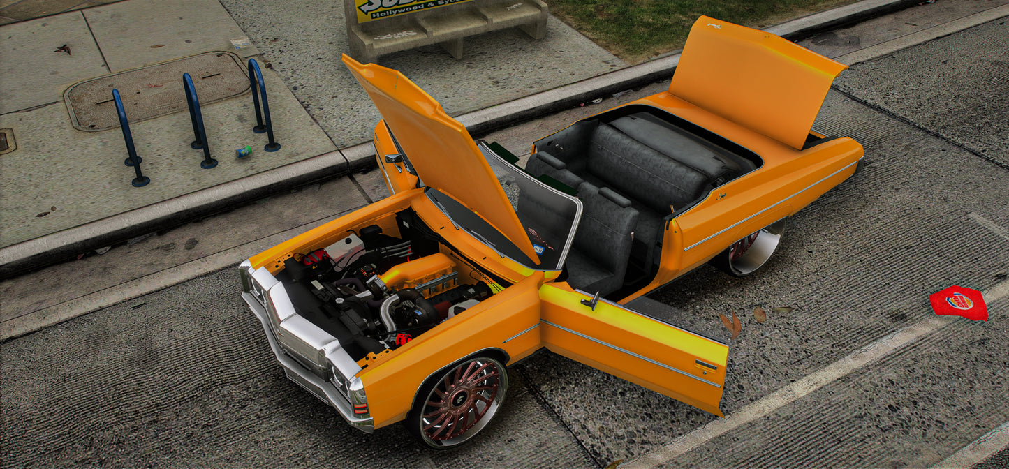 Chevy Impala 1972 Cabrio On Forgiatos | DDC Cars