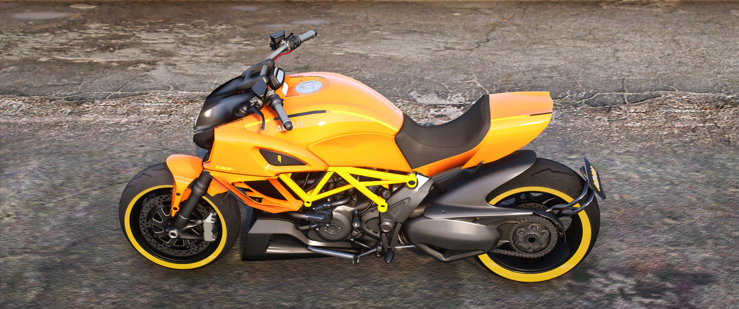 Ducati Diavel [Dinamic Lights] | Port Baek