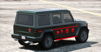 (Debadged LF) Benefactor Dubsta Pumpkin King | PHaus
