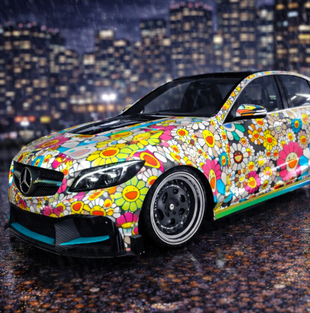 Mercedes AMG C63 Darwin Art Spec Animated | Potter