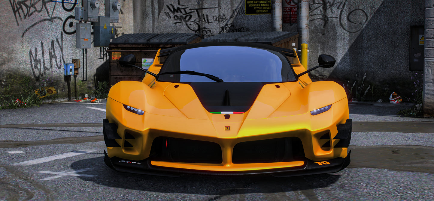 Ferrari FXX-K EVO Quadro Turbo Custom | AMGGTC