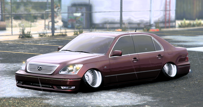 Lexus LS 430 Shadow VIP Stanced | Gibby
