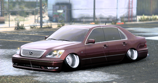 Lexus LS 430 Shadow VIP Stanced | Gibby