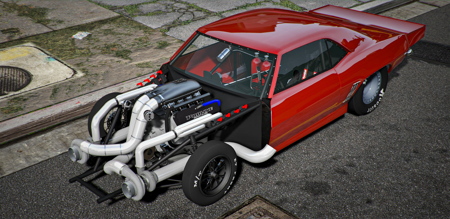 1969 Chevy Camaro Jayden Gray Drag | Grady's Customs