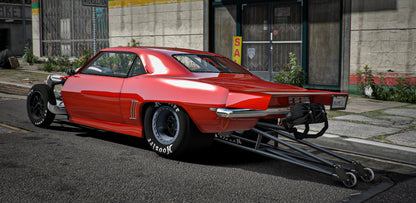 1969 Chevy Camaro Jayden Gray Drag | Grady's Customs