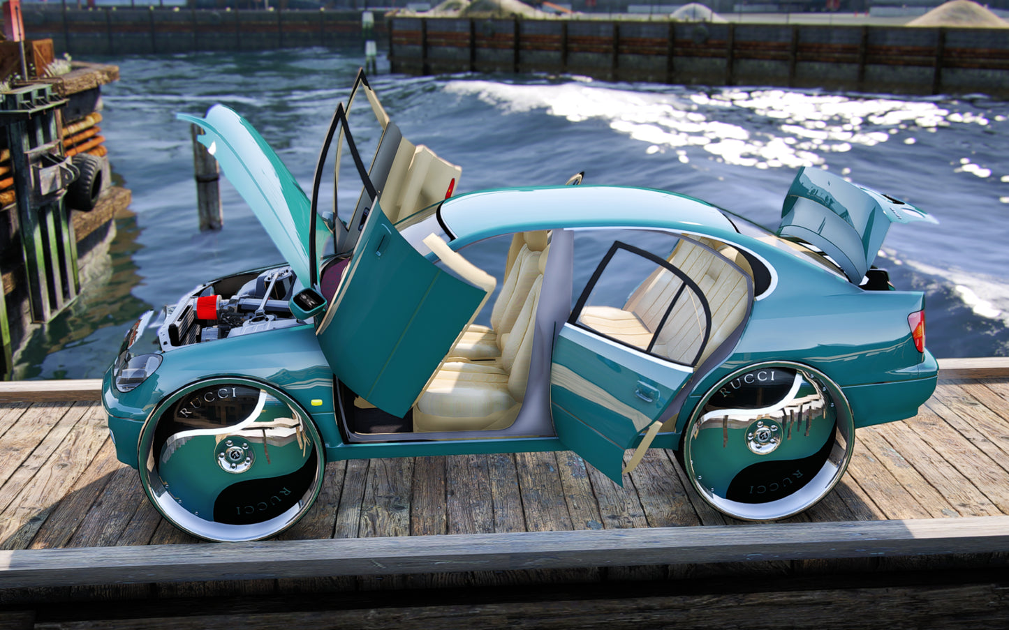 Lexus GS300 Donk | Krazy Customs