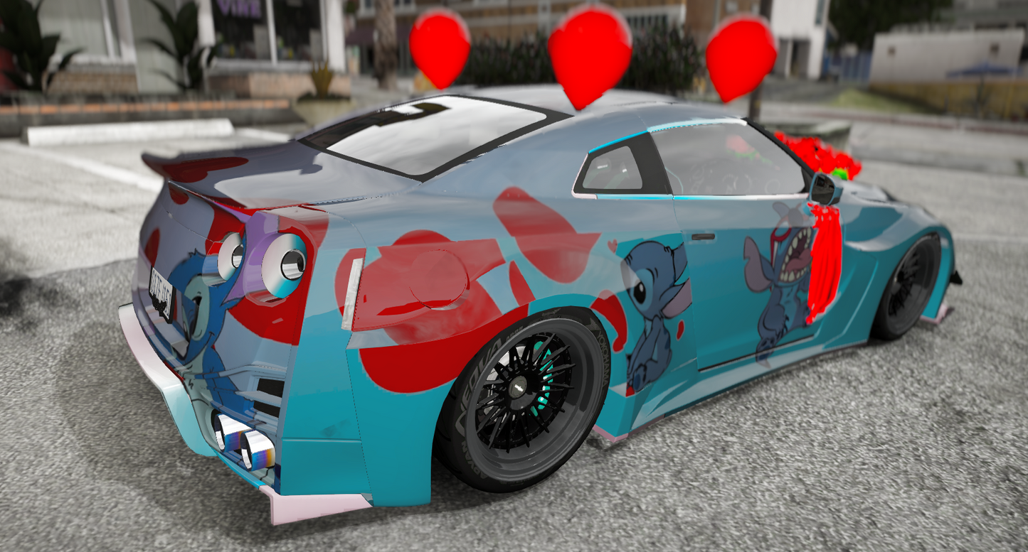 Nissan GT-R "Lilly & Stitch Edition" | Potter