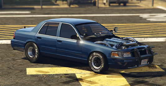 (Debadged) Ford Crown Victoria Drag | Lennon