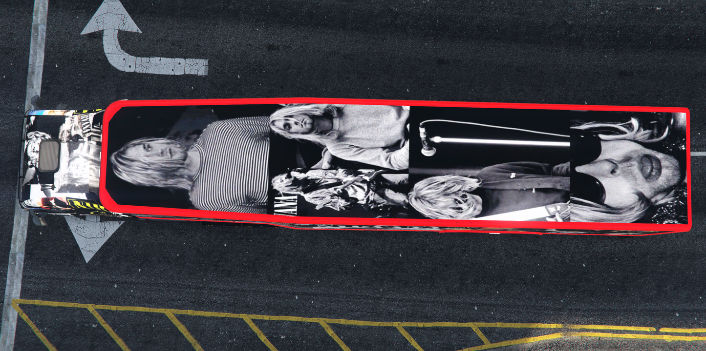 Kurt Cobain Truck | AG Team