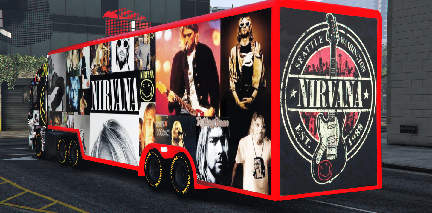 Kurt Cobain Truck | AG Team