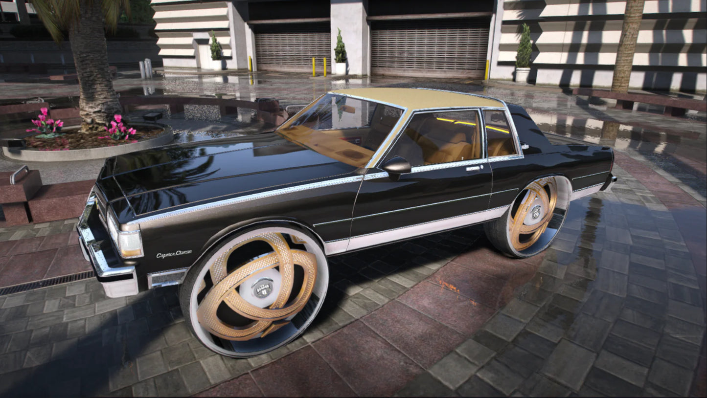 Chevy Caprice Lanbox on Floaters | PNUT Customs