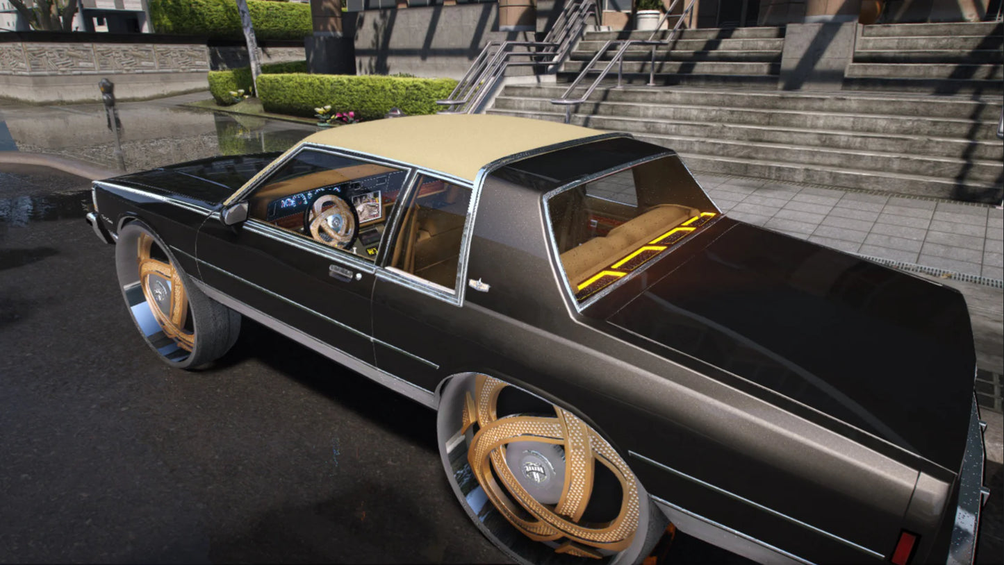 Chevy Caprice Lanbox on Floaters | PNUT Customs